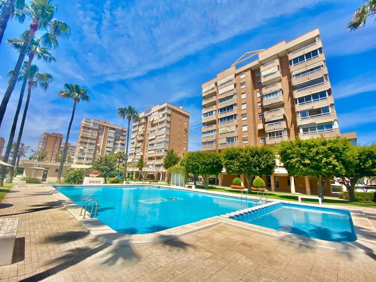 Apartamento Atenas Piscina 4 Pax, Inmobiliaria Leo Playa De San Juan Alicante Eksteriør bilde