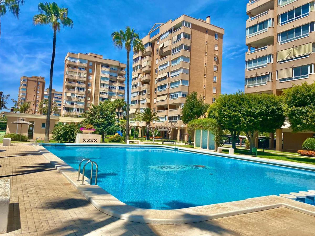 Apartamento Atenas Piscina 4 Pax, Inmobiliaria Leo Playa De San Juan Alicante Eksteriør bilde
